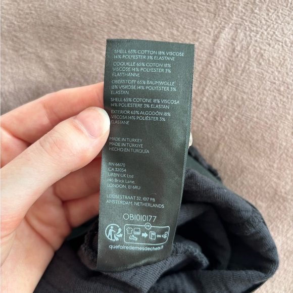 Free People Black Velvet Flare Pants - Picture 8 of 8